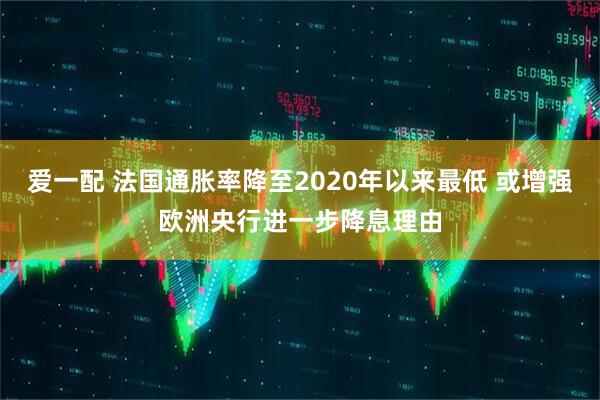爱一配 法国通胀率降至2020年以来最低 或增强欧洲央行进一步降息理由