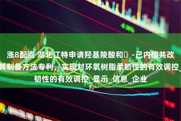 涨8配资 湖北江特申请羟基羧酸和ɛ-己内酯共改性的环氧树脂及其制备方法专利，实现对环氧树脂柔韧性的有效调控_显示_信息_企业