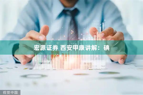 宏源证券 西安甲康讲解：碘